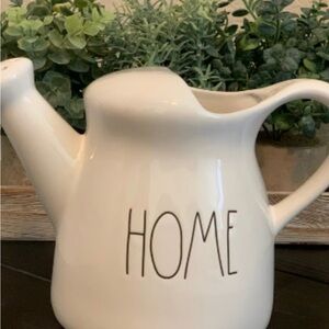 Rae Dunn White 'Home' Watering Can